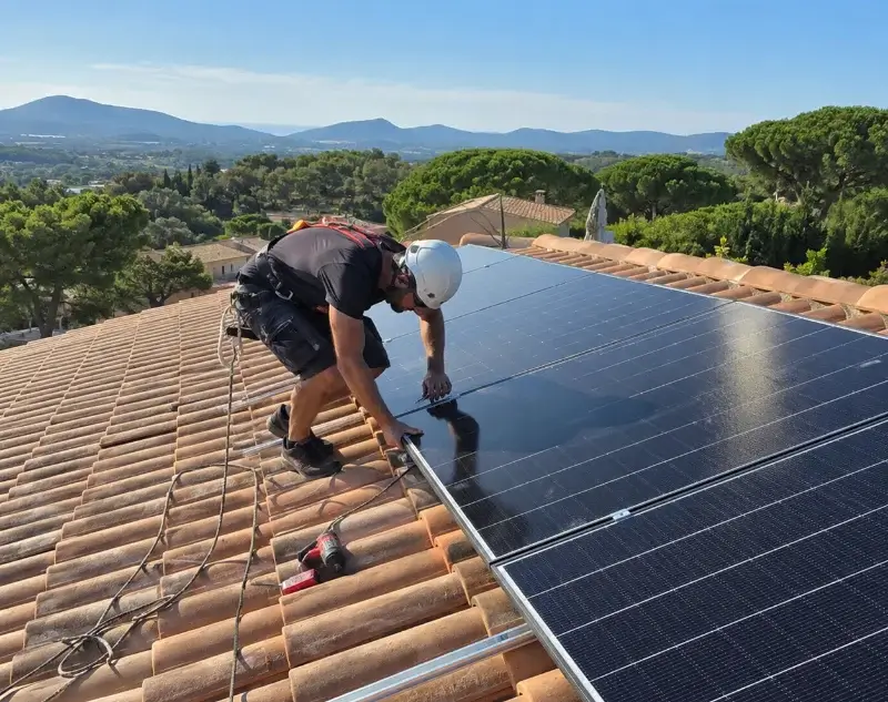 Installateur panneaux solaires Molac — pose photovoltaïque sur toiture