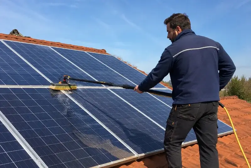 Nettoyage et entretien de panneaux solaires à Molac