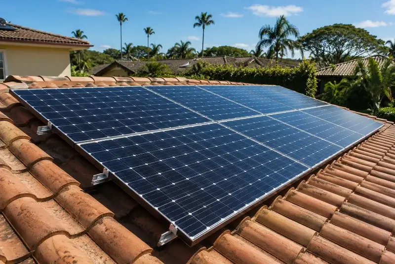 Installation de panneaux solaires à Molac